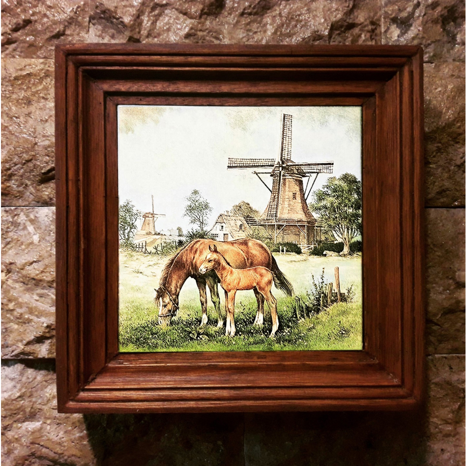 Tegel Delft Holland Warna