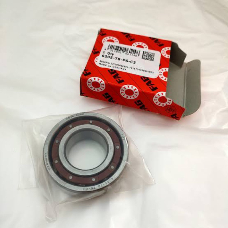 Bearing / Laher 6205 2RS TBP6 High Speed FAG