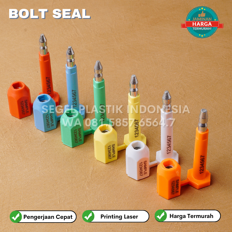 

Security Seal Segel Kontainer Bolt seal Segel Custom Terlengkap