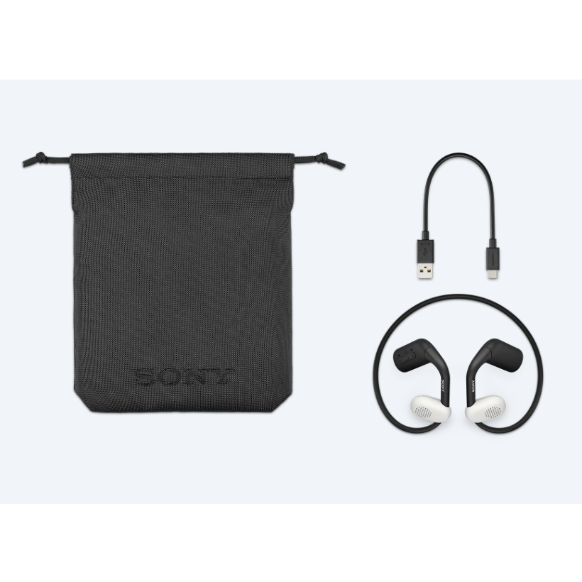 SONY WI-OE610 Black Float Run Open-Ear Wireless Headphones Resmi