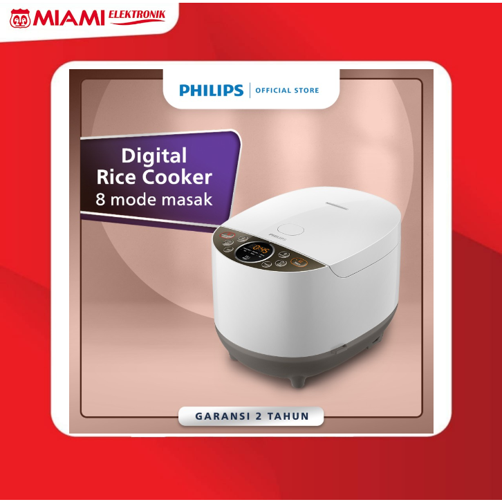 Philips HD4515/33 / HD4515 Digital Rice Cooker 1.8L - Fuzzy Logic Bakuhanseki