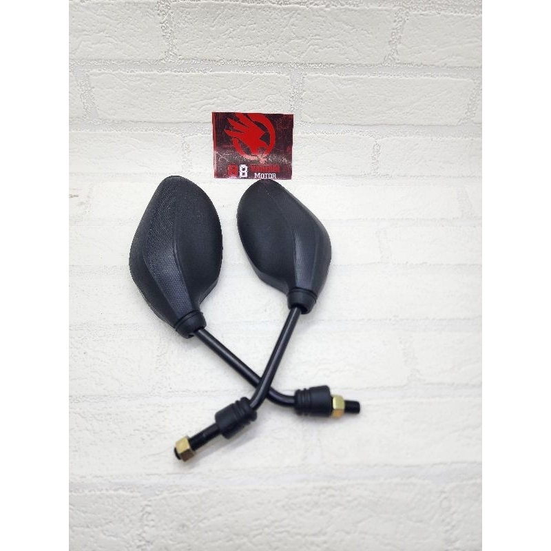 Spion Click Lokal Karbon Dan Hitam Honda Beat Vario Scoopy PCX 150 Supra Revo Dan Honda Lainnya