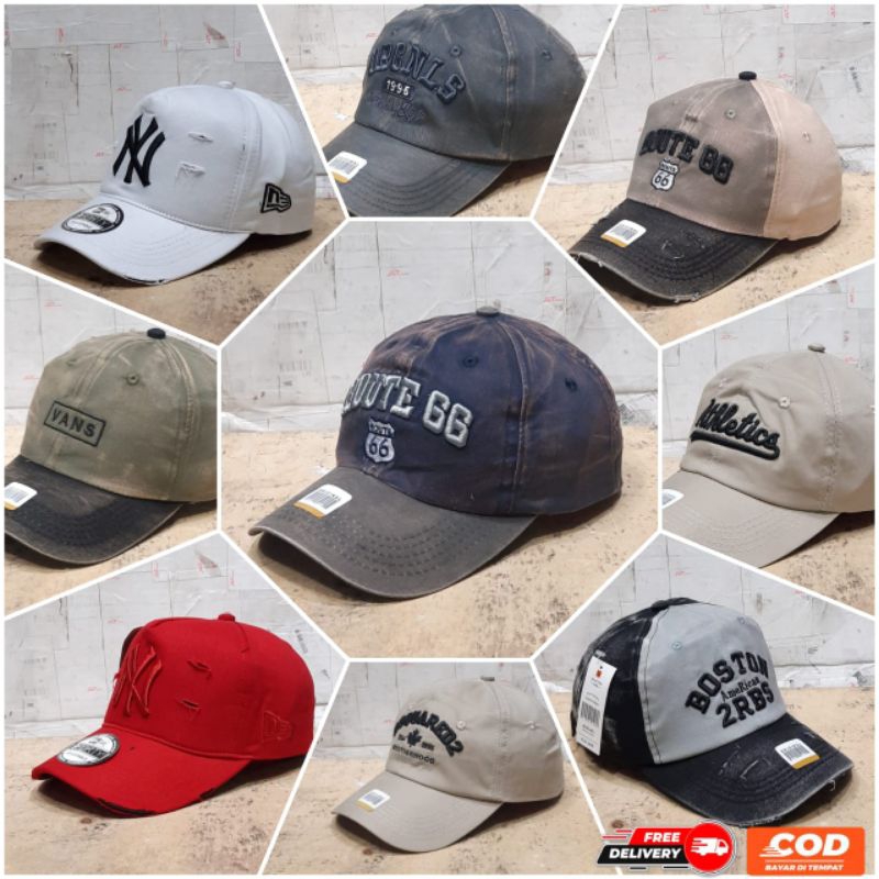 COD NEW TOPI BASEBALL SOBEK TOPI LEVIS SOBEK CASUAL PRIA & WANITA