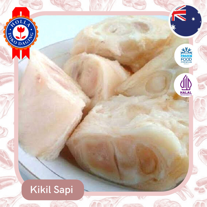 

Kikil Kaki Sapi Potong| Beef Feet Cut With Bone Marrow - 500Gram - KIKIL KAKI SAPI