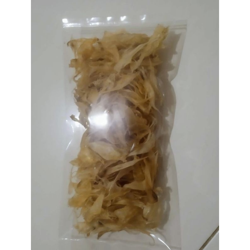 

Hu pio ikan gulama 100gr / hipio / perut ikan samge kecil