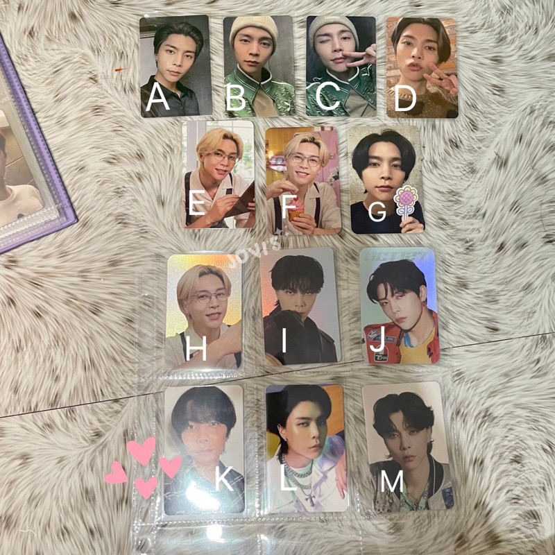 Photocard Johnny NCT III WTMC HOLO STICKER BAKER