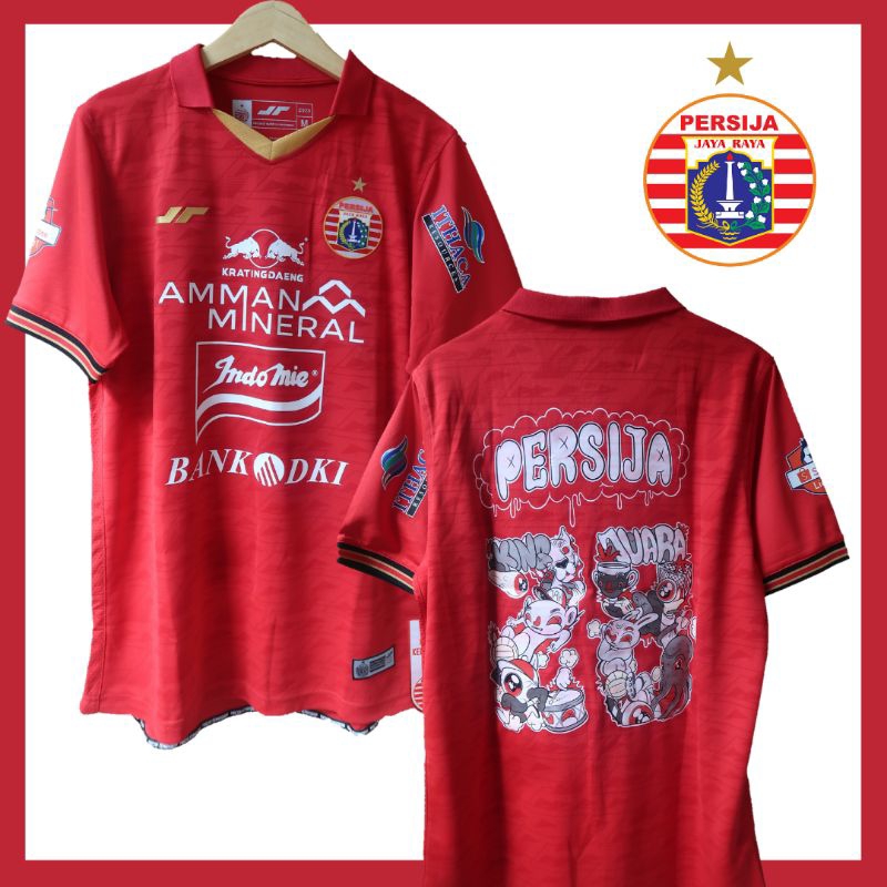 Jersey Persija Jakarta X Muklay Replica Home Kit Player 2020 2021