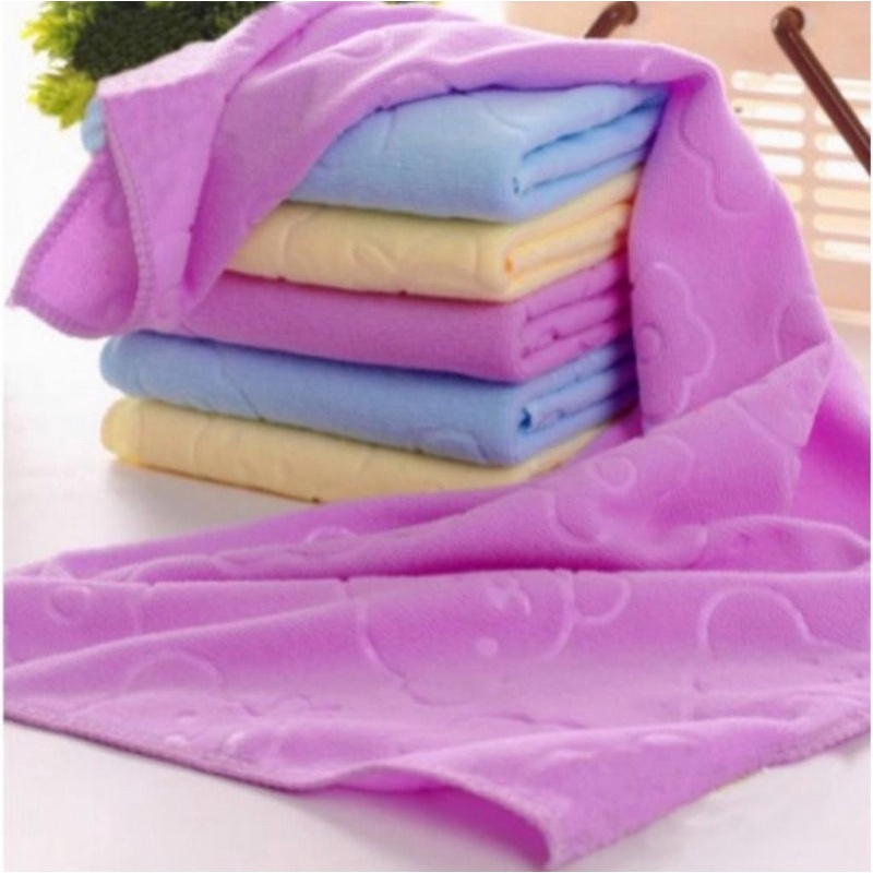 Handuk Beruang - Handuk Mandi Microfiber