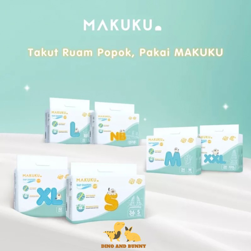 MAKUKU - Comfort Series - Diapers Training Pant Popok Sekali Pakai