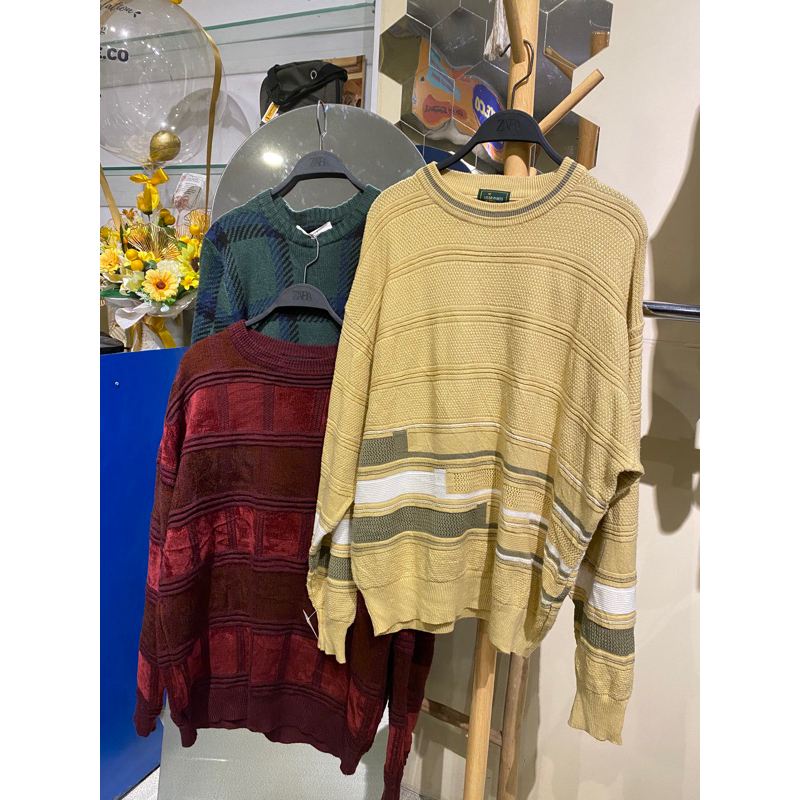 Knitwear Vintage / Sweater rajut/ rajut knitwear second / cardigan rajut