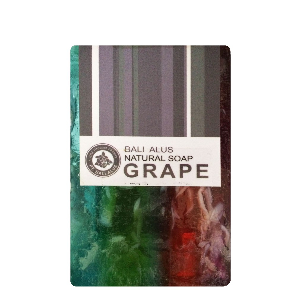 Bali Alus Sabun Natural Spa Grape 100gr