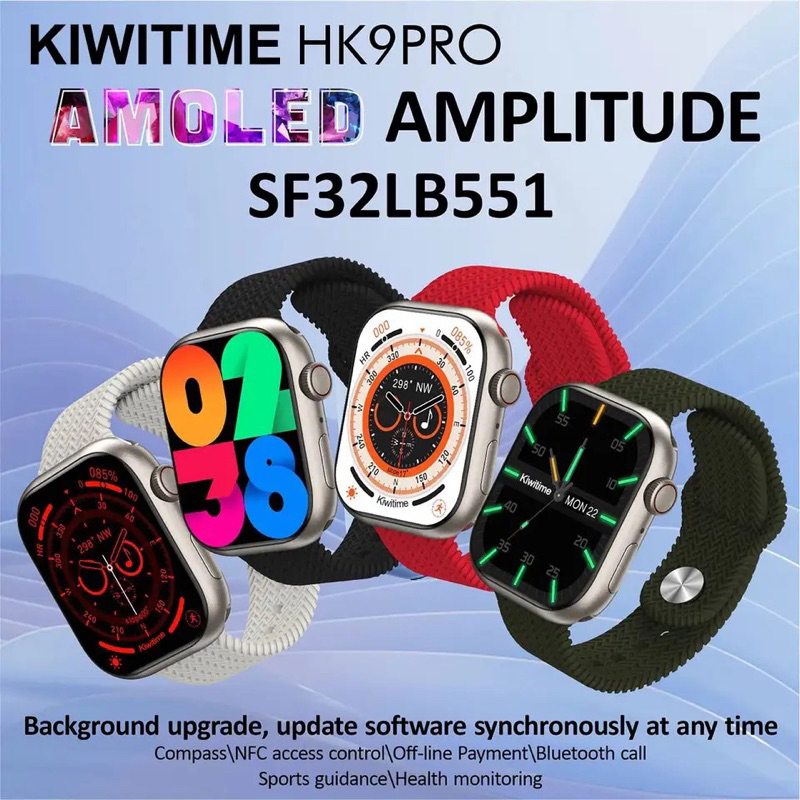 HK9 PRO GEN 2 SMARTWATCH HK 9 PRO AMOLED ALWAYS ON DISPLAY