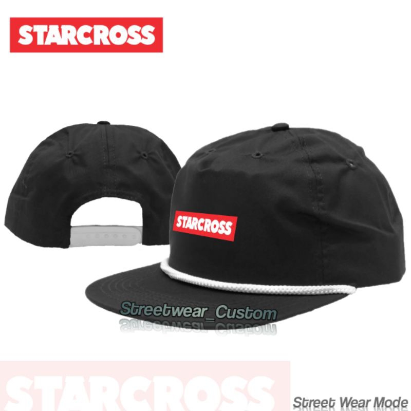 Topi snapback classic premium pria wanita lokal brand old school hats STARCROSS
