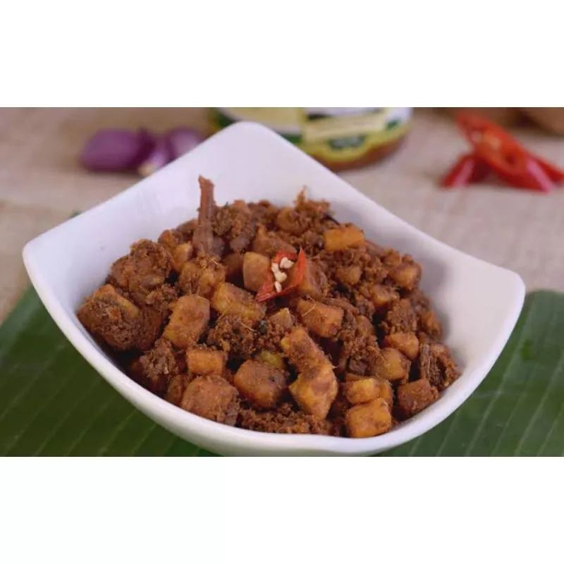 

Rendang Ubi Dadu 500gr | Rendang Ubi Singkong | Randang Ubi Padang