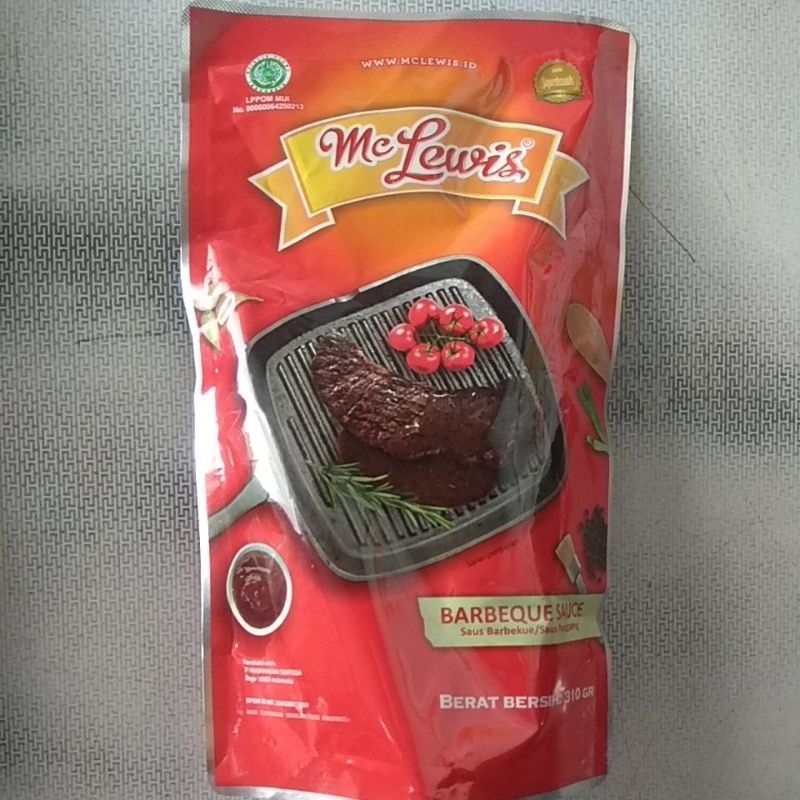 

McLEWIS Saus BBQ 310gr