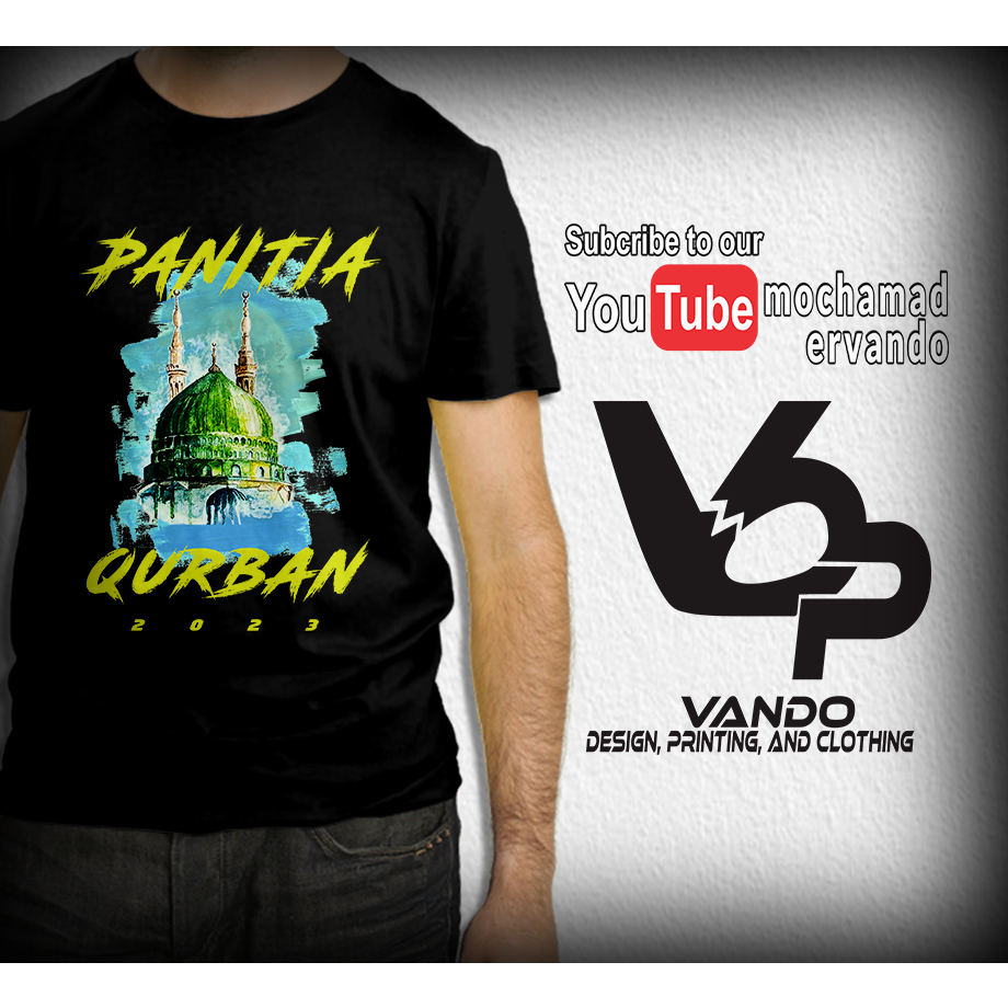 KAOS PANITIA QURBAN 5 - BAJU IDUL ADHA - T SHIRT - IDUL ADHA 2023