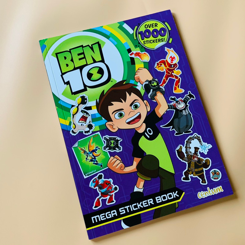 BEN10 MEGA STICKER BOOK - BUKU BBW