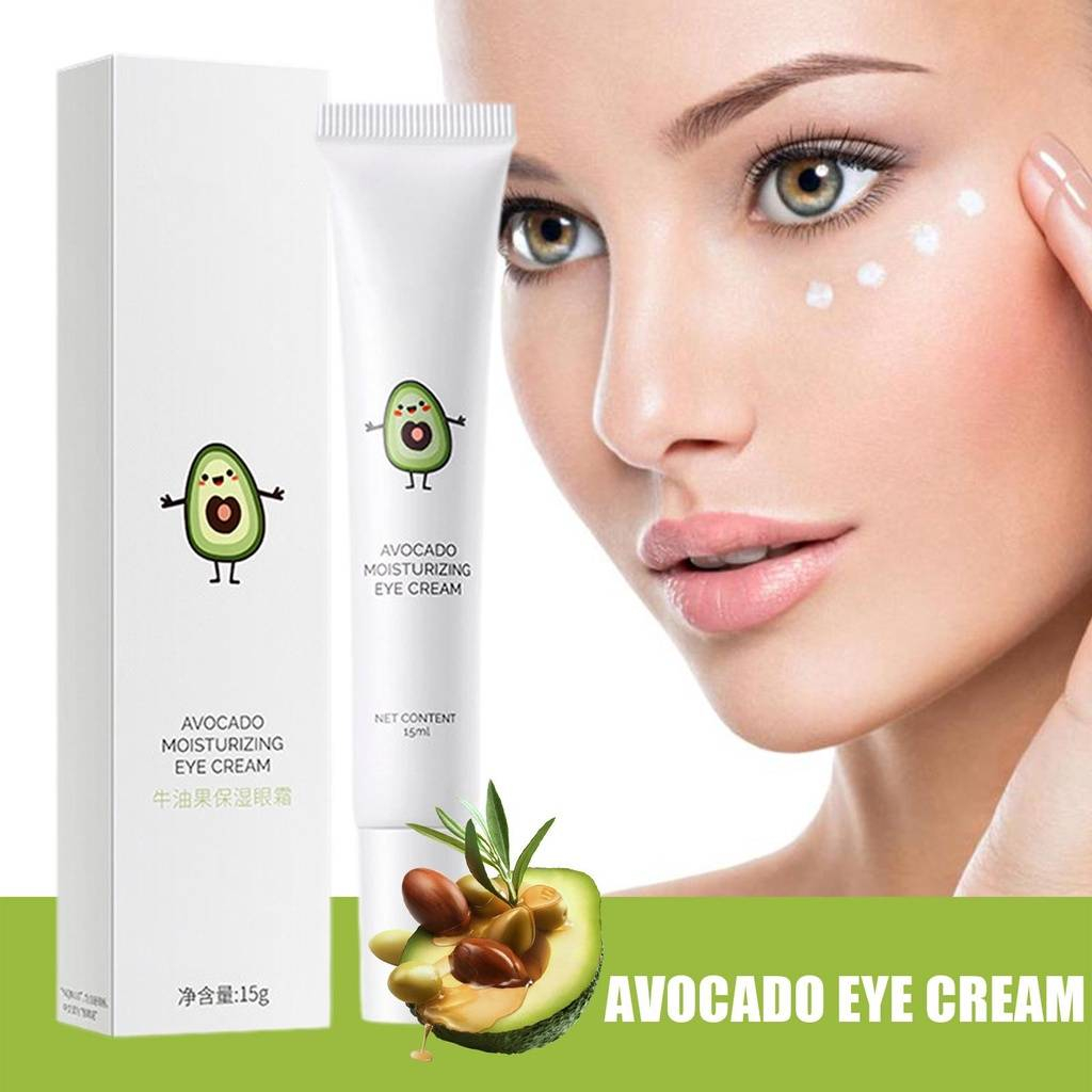 Avocado YAQINUO Moisturizing eye cream / Penghilang Milia Lemak Bawah Mata / Eye cream Anti wrinkle