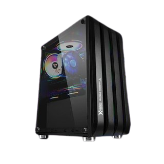 CASING GAMING MAXUSS BLACK PANTHER C07