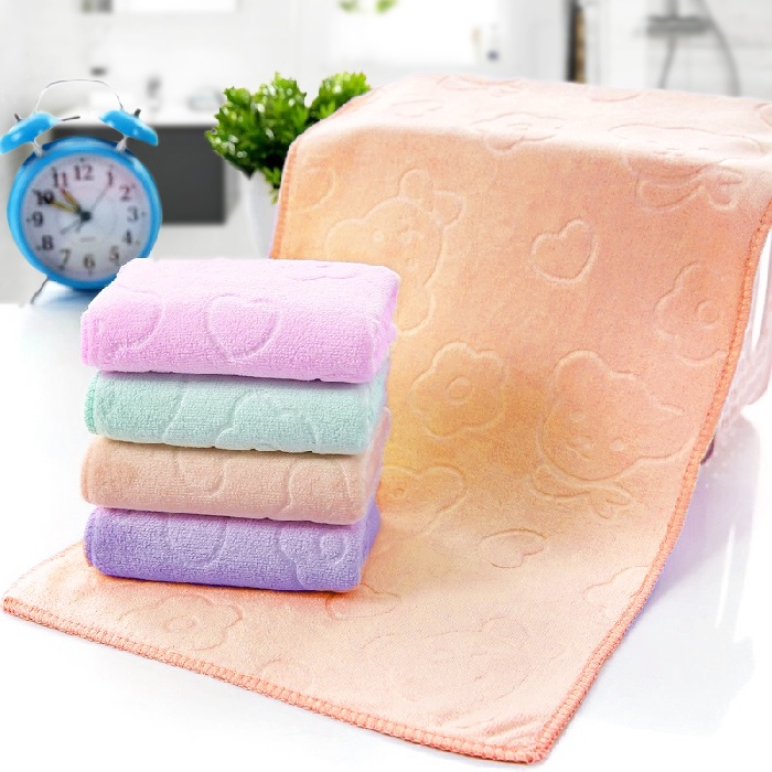 Handuk Beruang - Handuk Mandi Microfiber