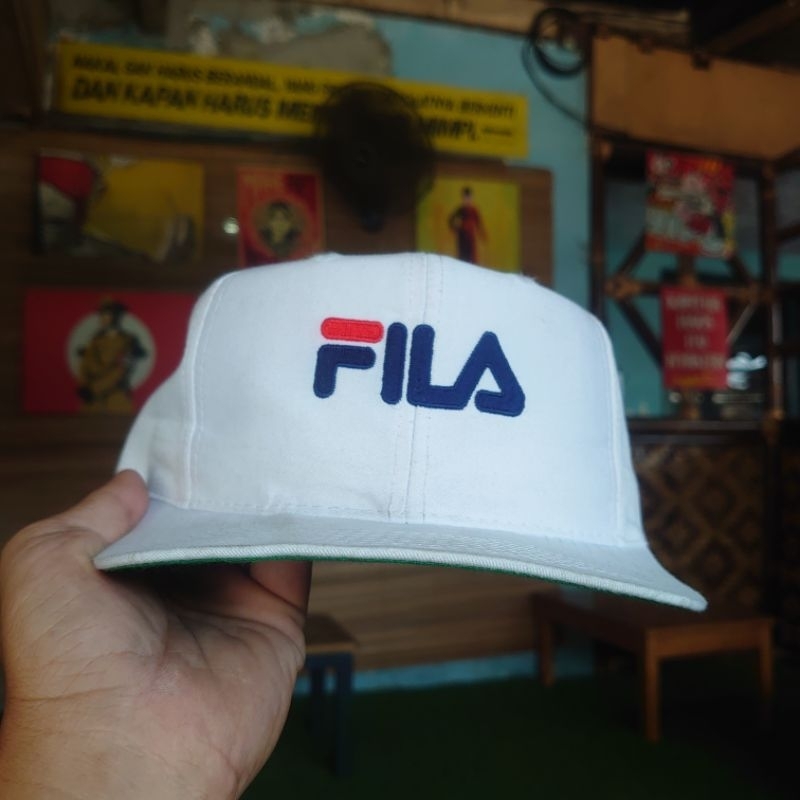 Topi Snapback FILA vintage