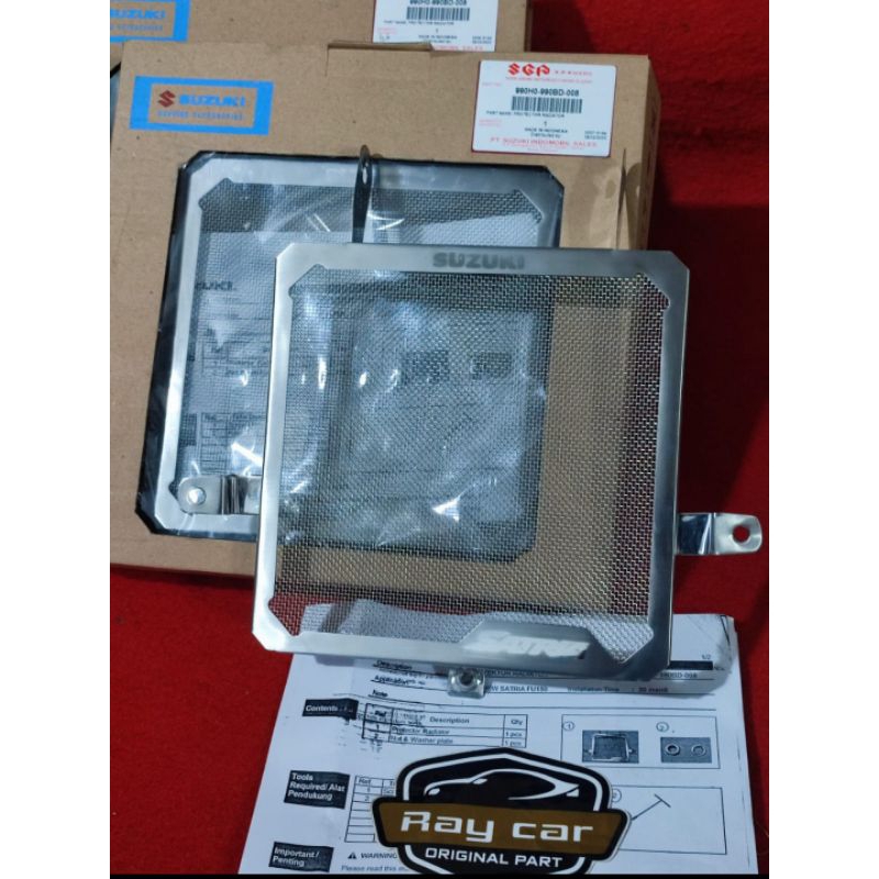 PROTEKTOR COVER RADIATOR SATRIA FU FI ORIGINAL SGP 100%
