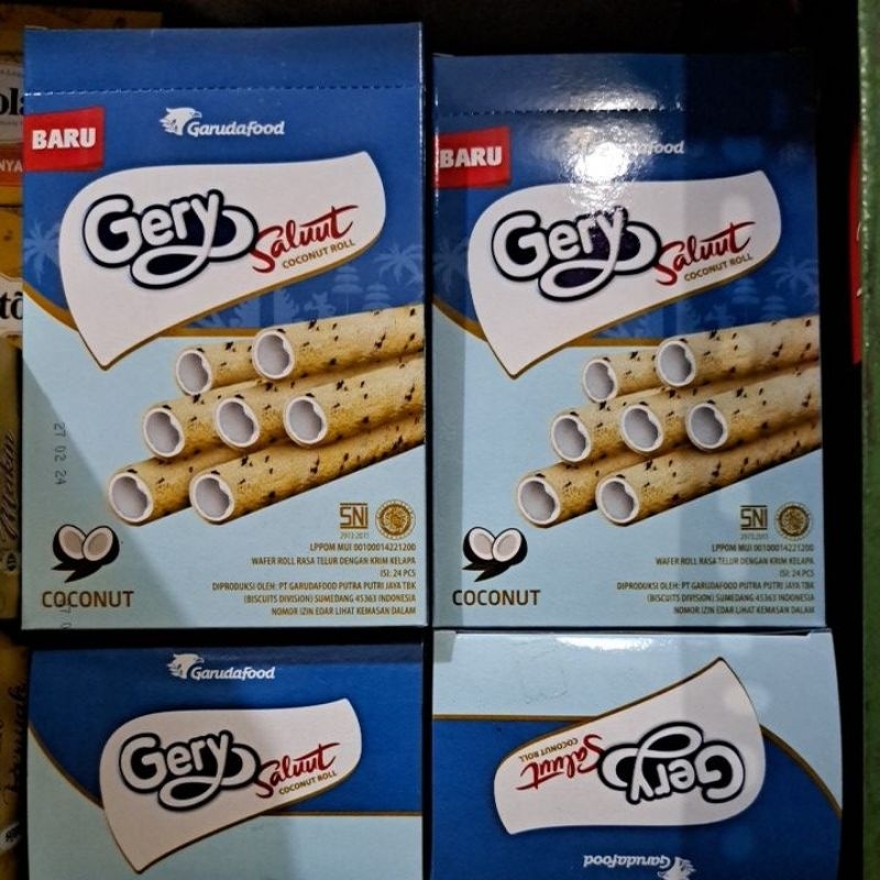 

Gery salut coconut roll box ~ isi 24 pcs