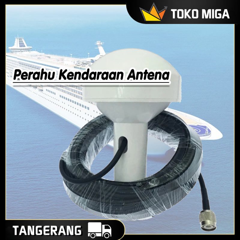 GPS Antenna Navigasi Kepala Mobil GPS Antena 30dBi kapal 1575 MHz Antena gps Kapal