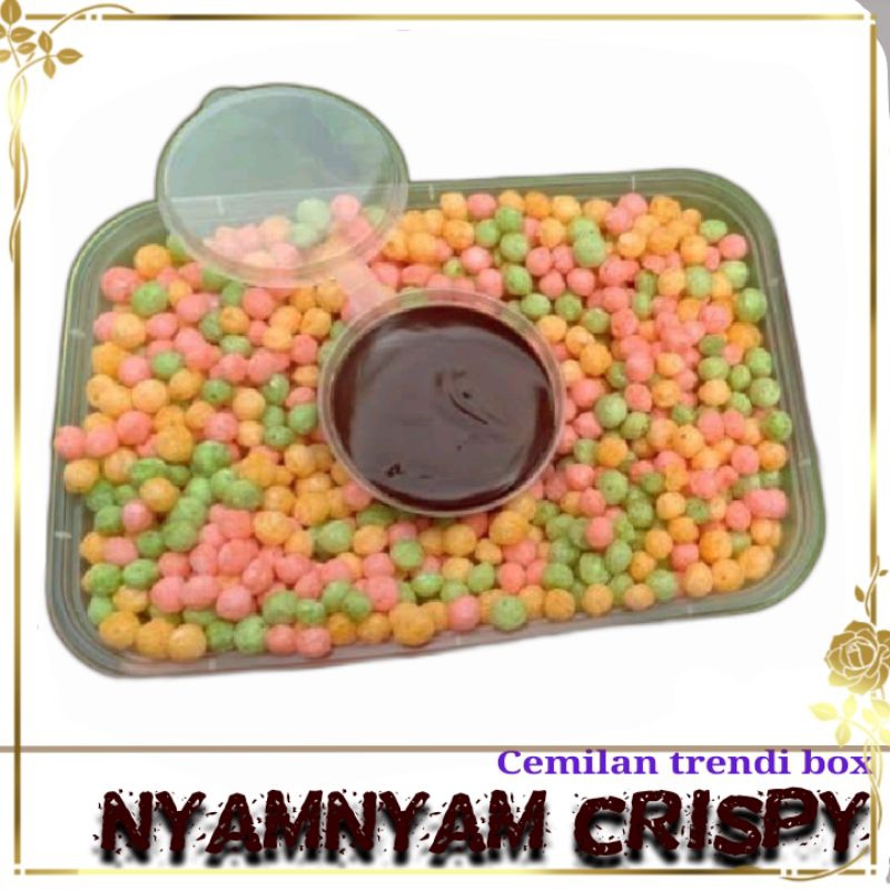 

nyamnyam crispy coklat selai free sendok cemilan masa kini