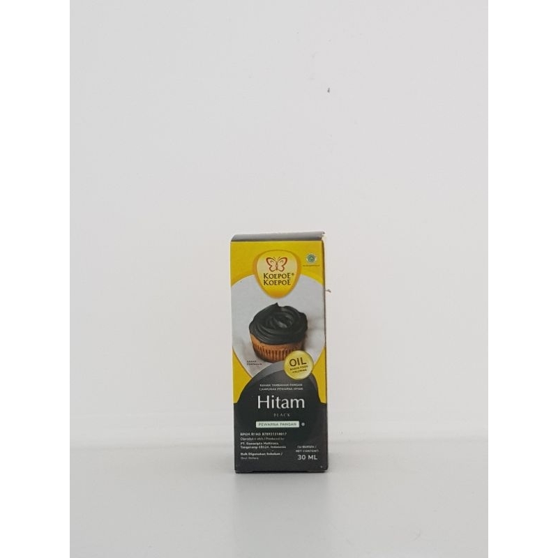 

Koepoe Koepoe / Kupu Kupu Pewarna Oil Base Hitam