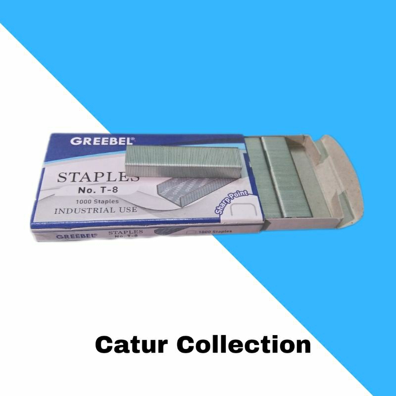 

GREEBEL Isi Staples / ISI STAPLES T-8 / Isi Necis Stapler / Refil Stapler