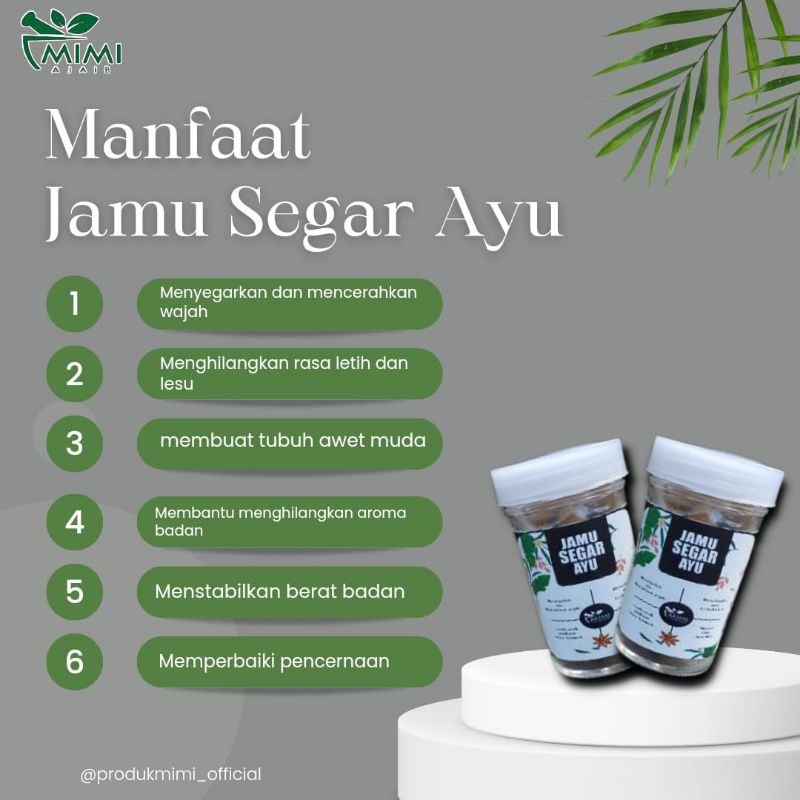 

jamu segar ayu