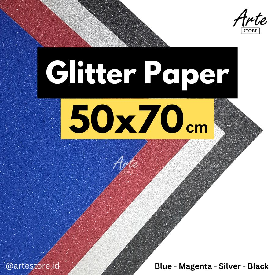 Karton Glitter - Glitter Paper 50x70 cm