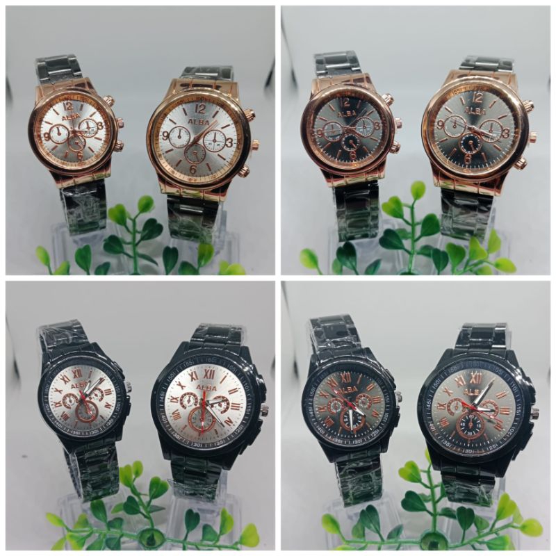 COD JAM TANGAN RANTAI COUPLE ELEGAN DAN MEWAH