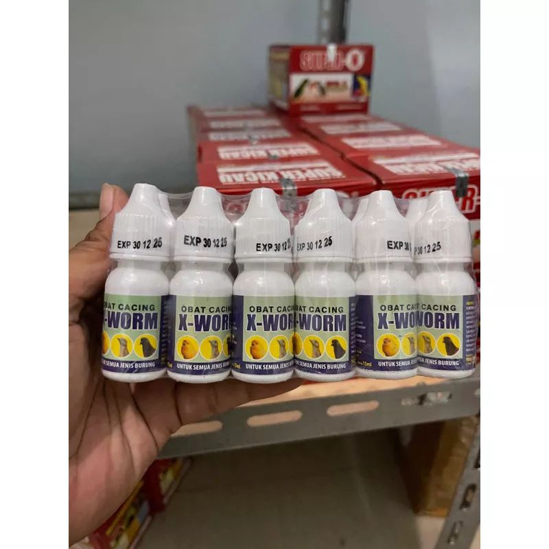 X-WORM OBAT CACING BURUNG