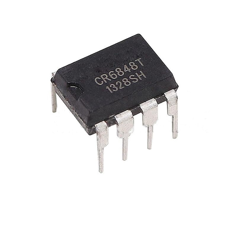 ES IC SMPS CHIP RAIL Cr6848T Cr6848 6848 CR Dip-8 powersupply mixer ASHLEY powersupply BISA DI GANTI