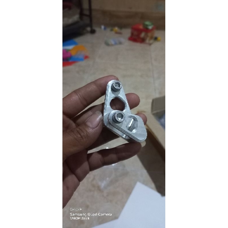 BREKET SELANG REM DEPAN CNC,PANGKON KABEL REM DEPAN CNC