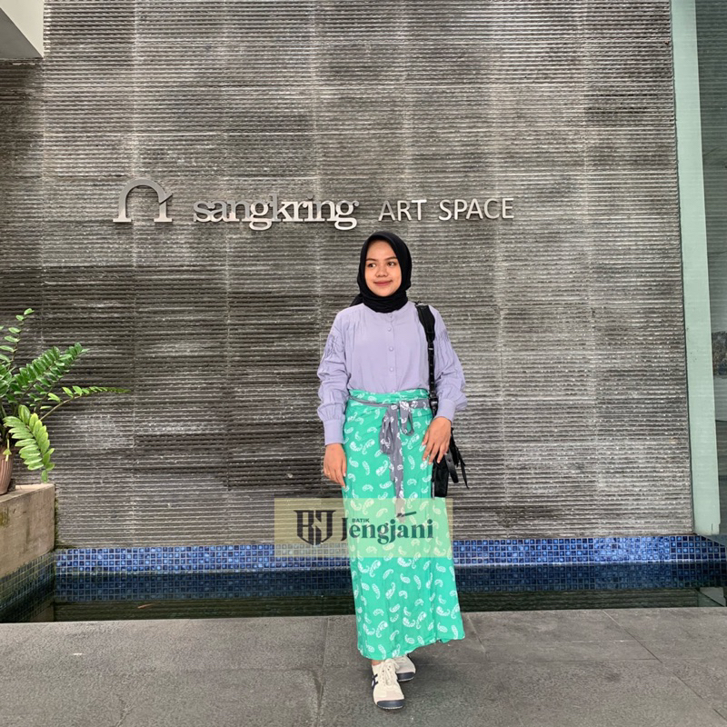 Rok Lilit Rengganis | Rok Lilit Batik Twotone