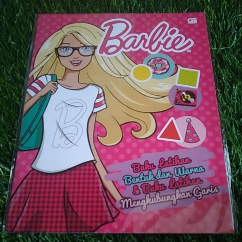 BUKU BARBIE BUKU LATIHAN BENTUK DAN WARNA