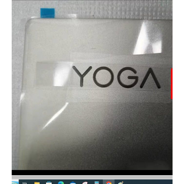 Sticker Logo Laptop Lenovo Yoga Series Original Quality Import