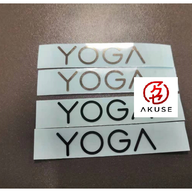 Sticker Logo Laptop Lenovo Yoga Series Original Quality Import