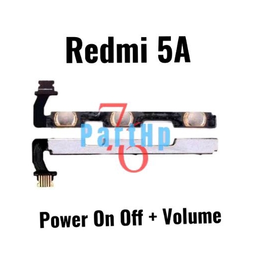 Fleksibel connector volume power On Off Redmi 5A  Fleksibel Flexible Flexi