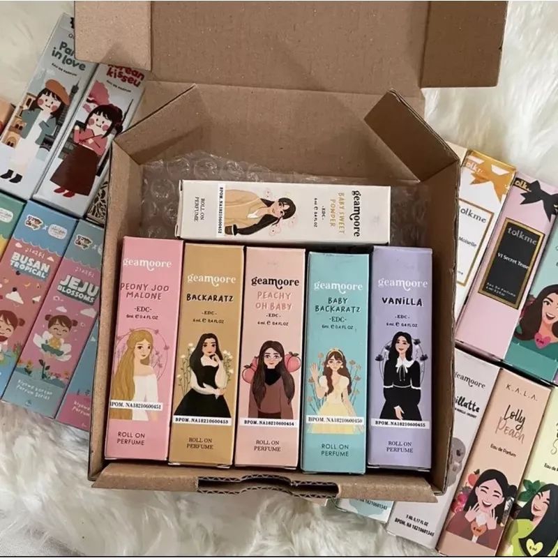 PAKET USAHA PARFUM ROLL ON 30RB 6PCS