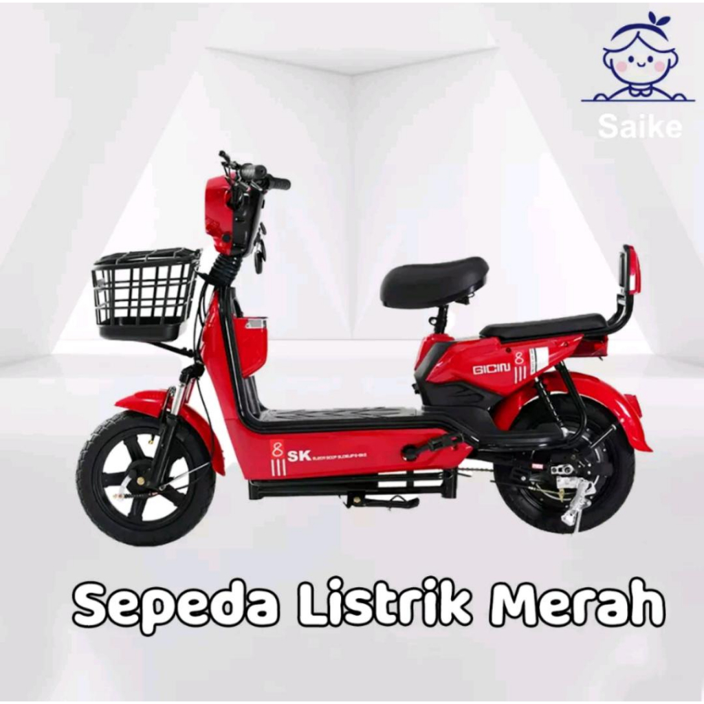 Sepeda Motor Listrik Garansi Resmi 500W