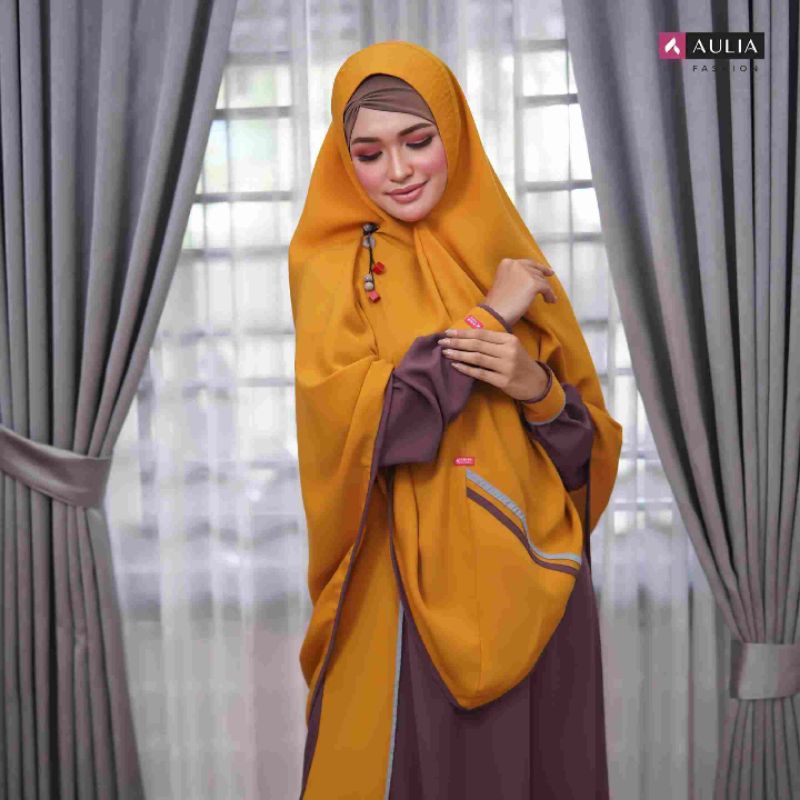 SET GAMIS NAFEEZA BY AULIA FASHION / GAMIS SYAR'I AULIA / SET GAMIS / BAJU SET SYAR'I / SET BAJU KHI