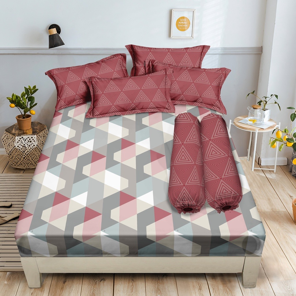 Sprei Internal Aloha Tinggi 25cm Uk 160x200x25 Murah Terlaris