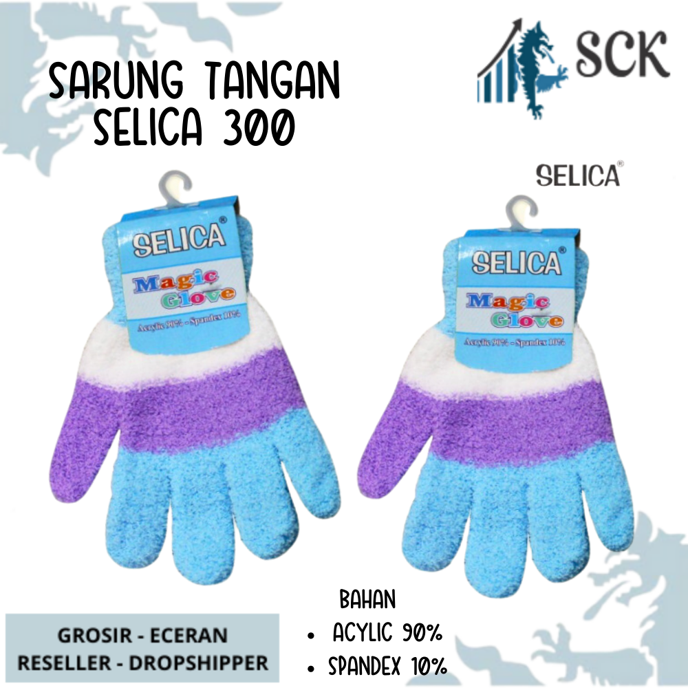 Sarung Tangan SELICA 300 Polos WARNA / Sarung Tangan Perempuan Dewasa Wanita / Perlengkapan Otomotif - sckmenwear GROSIR