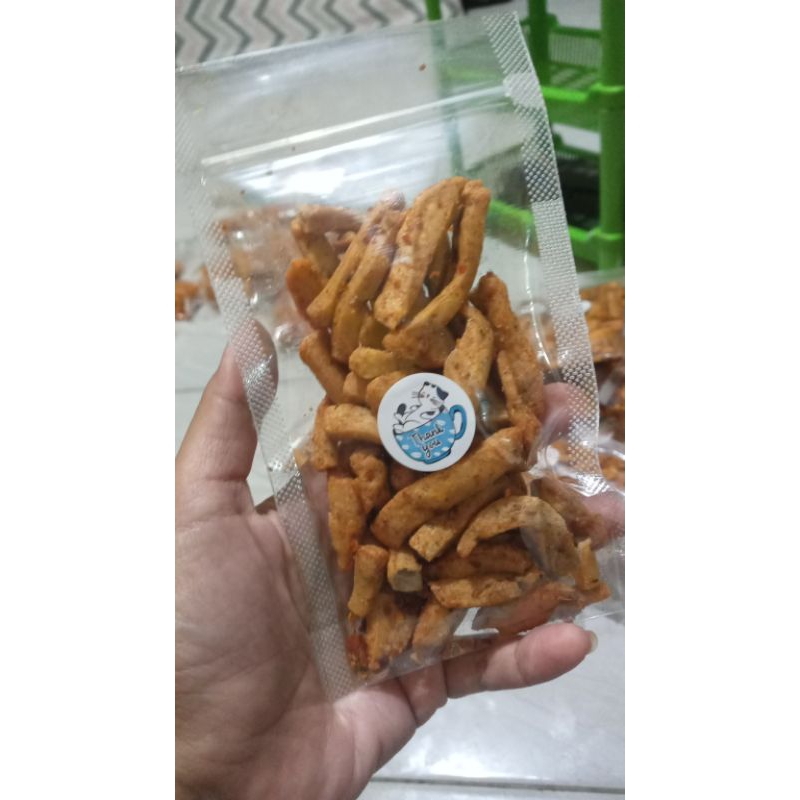

Basreng stick pedas daun jeruk