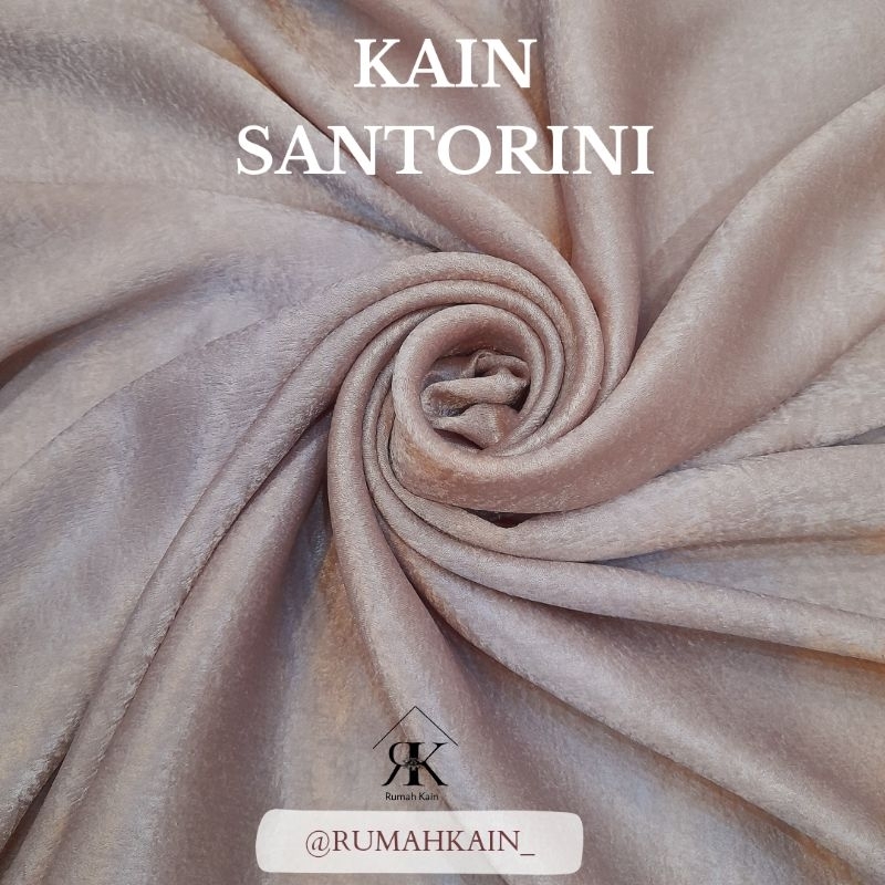 Satin Santorini/Kain Santorini/Santorini Silk