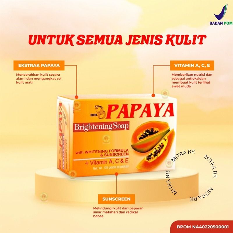 Sabun Papaya by Mamaya | Sabun Temulawak | Sabun Ricemilk Brightening dan Whitening